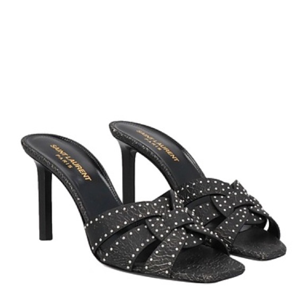 Saint Laurent tribute mules